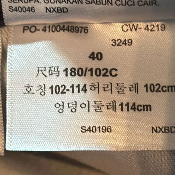 Levi’s Strauss & co Two Horse Brand Navy Blue Cargo Shorts size 40 100% Cotton - Picture 7 of 7